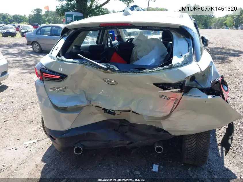 2019 Mazda Cx-3 Touring VIN: JM1DKFC77K1451320 Lot: 42593139