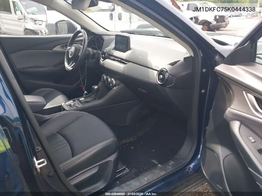 2019 Mazda Cx-3 Touring VIN: JM1DKFC75K0444338 Lot: 42646065