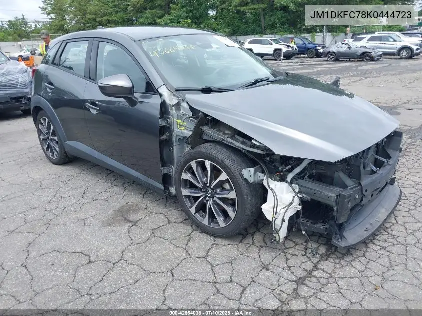 2019 Mazda Cx-3 Touring VIN: JM1DKFC78K0444723 Lot: 42664038