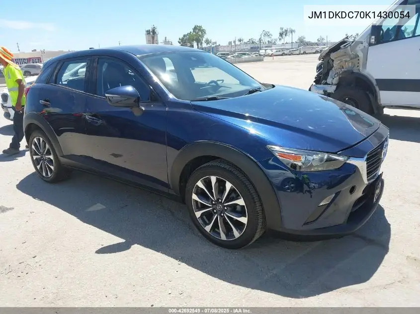 2019 Mazda Cx-3 Touring VIN: JM1DKDC70K1430054 Lot: 42692549