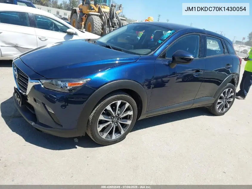 2019 Mazda Cx-3 Touring VIN: JM1DKDC70K1430054 Lot: 42692549