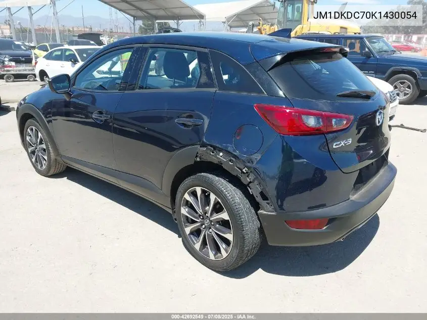 2019 Mazda Cx-3 Touring VIN: JM1DKDC70K1430054 Lot: 42692549