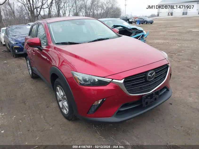 2020 Mazda Cx-3 Sport VIN: JM1DKDB78L1471907 Lot: 41567651