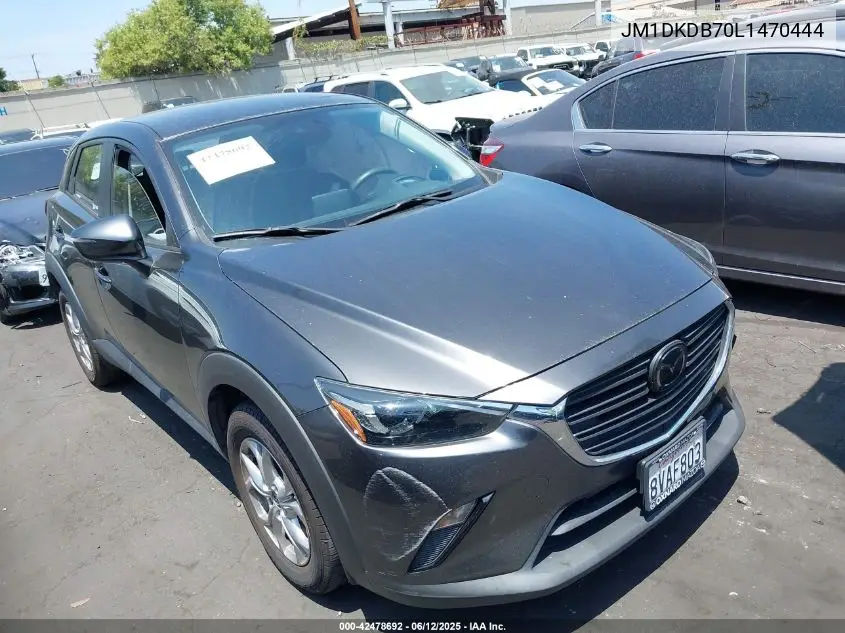 2020 Mazda Cx-3 Sport VIN: JM1DKDB70L1470444 Lot: 42478692