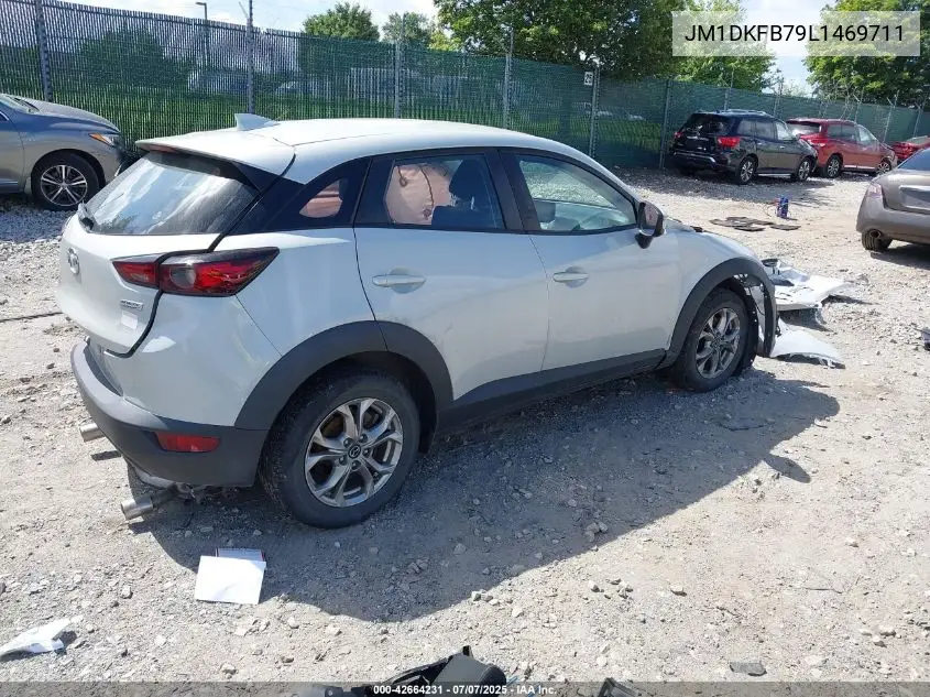 2020 Mazda Cx-3 Sport VIN: JM1DKFB79L1469711 Lot: 42664231