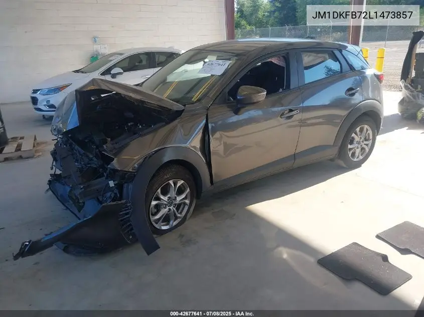 2020 Mazda Cx-3 Sport VIN: JM1DKFB72L1473857 Lot: 42677641