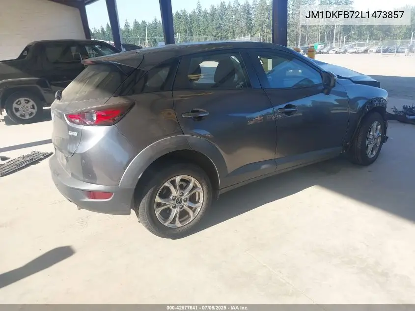 2020 Mazda Cx-3 Sport VIN: JM1DKFB72L1473857 Lot: 42677641