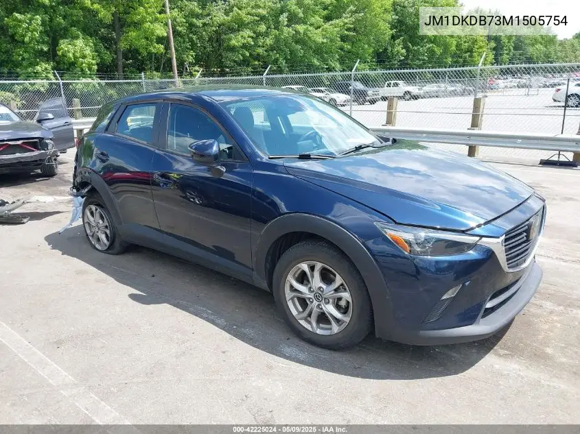 2021 Mazda Cx-3 Sport VIN: JM1DKDB73M1505754 Lot: 42225024