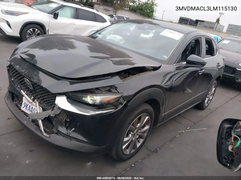 2020 Mazda Cx-30 Select VIN: 3MVDMACL3LM115130 Lot: 42602274