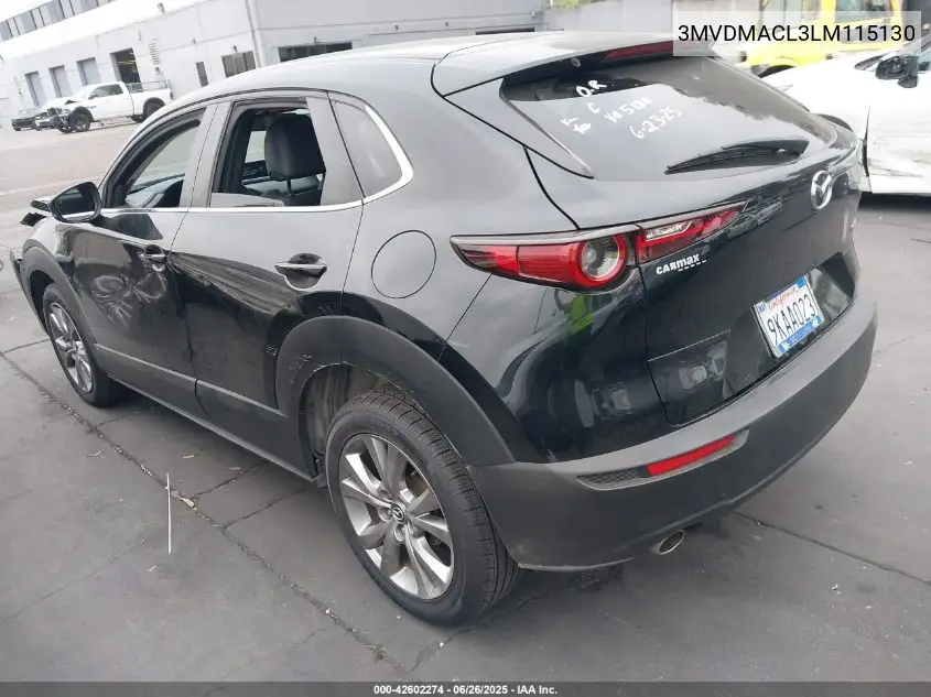 2020 Mazda Cx-30 Select VIN: 3MVDMACL3LM115130 Lot: 42602274