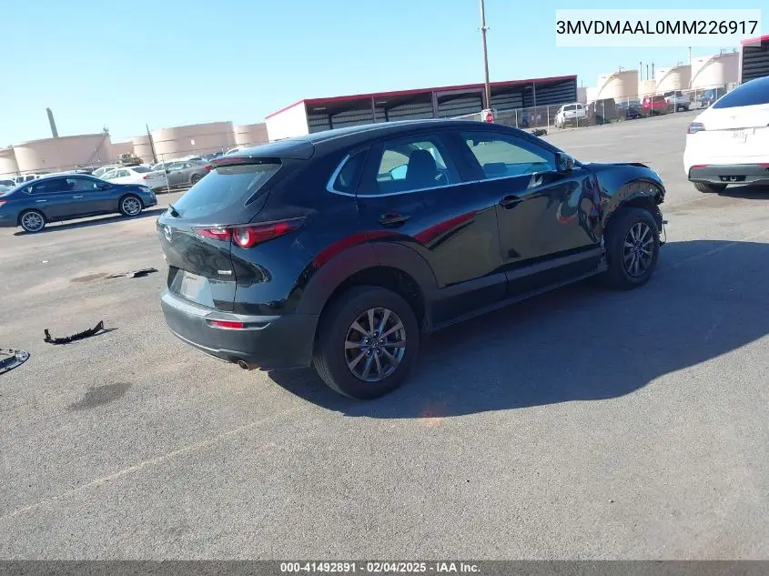 2021 Mazda Cx-30 2.5 S VIN: 3MVDMAAL0MM226917 Lot: 41492891