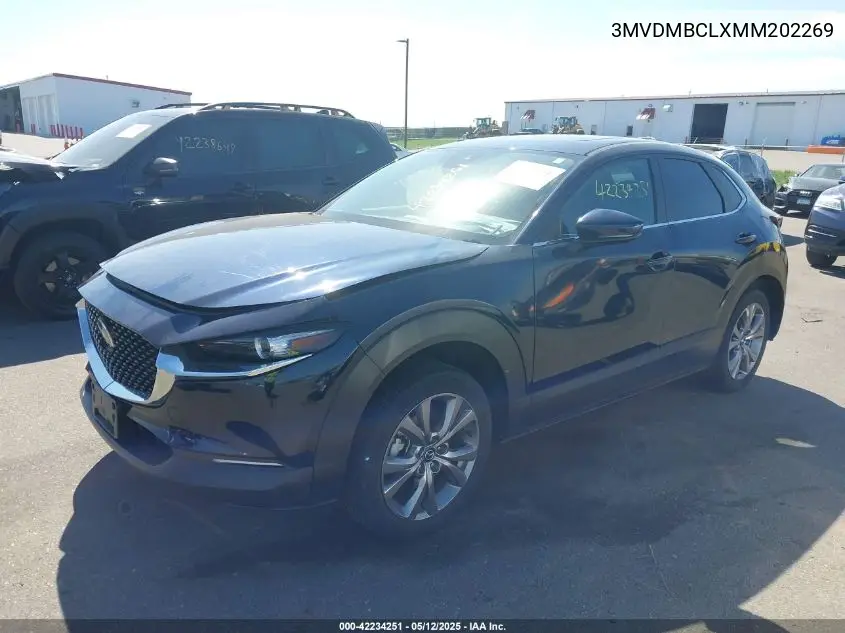 2021 Mazda Cx-30 Preferred VIN: 3MVDMBCLXMM202269 Lot: 42234251