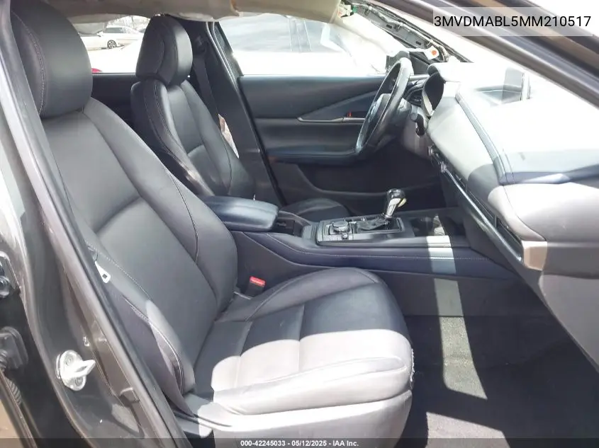 2021 Mazda Cx-30 Select VIN: 3MVDMABL5MM210517 Lot: 42245033