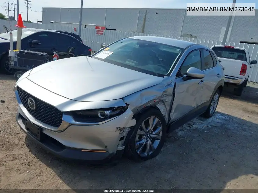 2021 Mazda Cx-30 Select VIN: 3MVDMABL8MM273045 Lot: 42258604