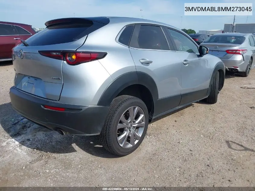 2021 Mazda Cx-30 Select VIN: 3MVDMABL8MM273045 Lot: 42258604