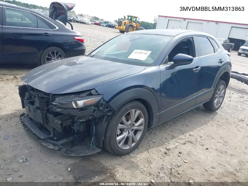 2021 Mazda Cx-30 Select VIN: 3MVDMBBL5MM313863 Lot: 42458744