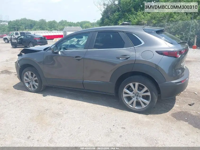 2021 Mazda Cx-30 Preferred VIN: 3MVDMBCL0MM300310 Lot: 42553106