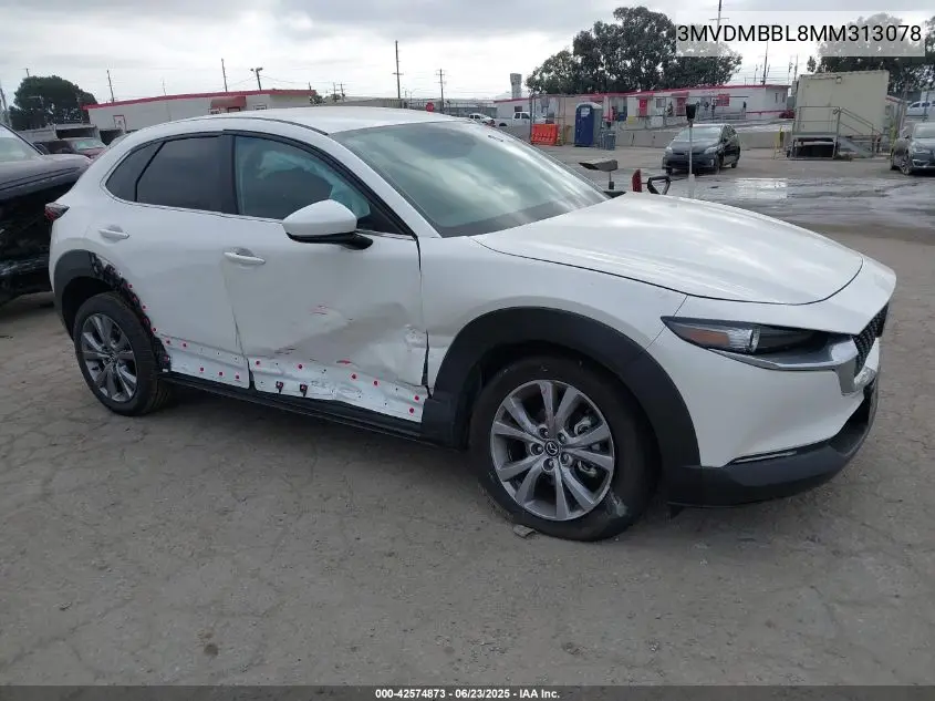 2021 Mazda Cx-30 Select VIN: 3MVDMBBL8MM313078 Lot: 42574873