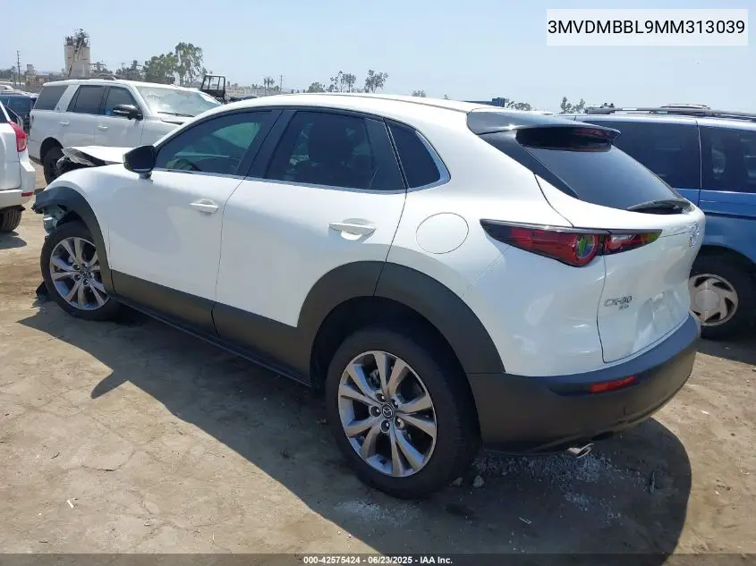 2021 Mazda Cx-30 Select VIN: 3MVDMBBL9MM313039 Lot: 42575424