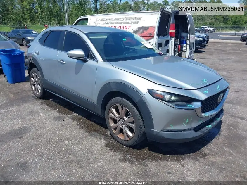 2021 Mazda Cx-30 Select VIN: 3MVDMABL5MM235031 Lot: 42589583