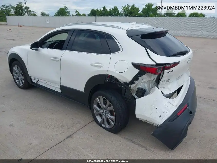 2021 Mazda Cx-30 Premium VIN: 3MVDMBDM1MM223924 Lot: 42608587