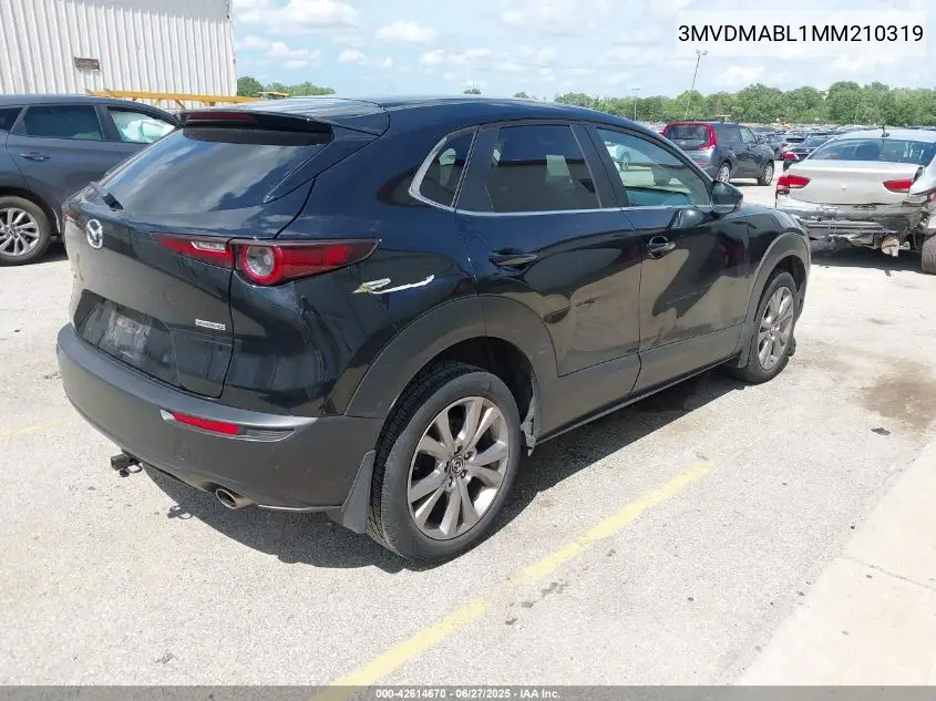 2021 Mazda Cx-30 Select VIN: 3MVDMABL1MM210319 Lot: 42614670