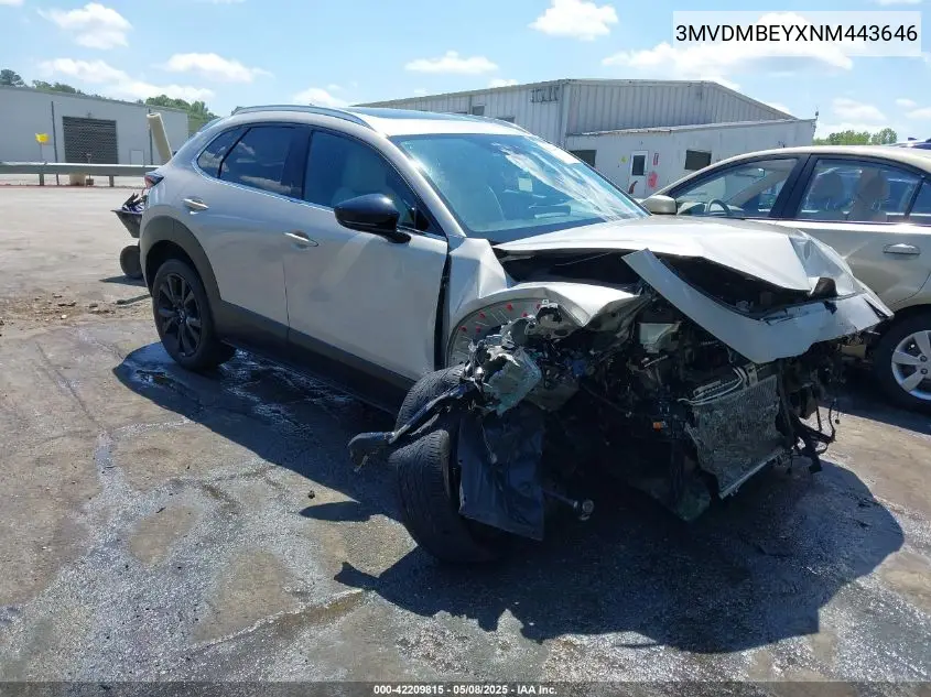2022 Mazda Cx-30 2.5 Turbo Premium Plus VIN: 3MVDMBEYXNM443646 Lot: 42209815