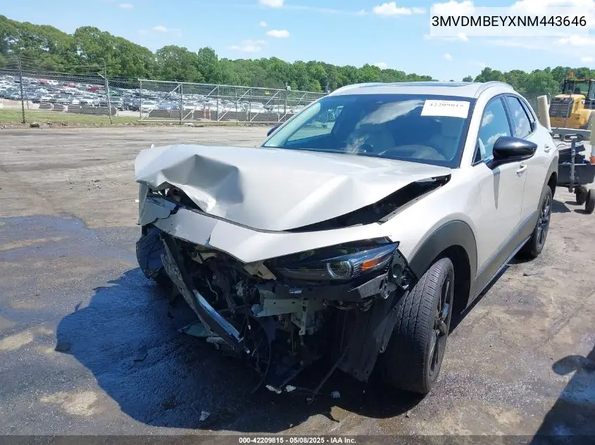 2022 Mazda Cx-30 2.5 Turbo Premium Plus VIN: 3MVDMBEYXNM443646 Lot: 42209815