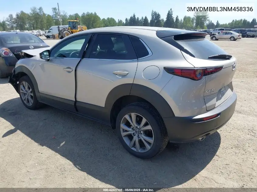 2022 Mazda Cx-30 Select VIN: 3MVDMBBL3NM458336 Lot: 42227105
