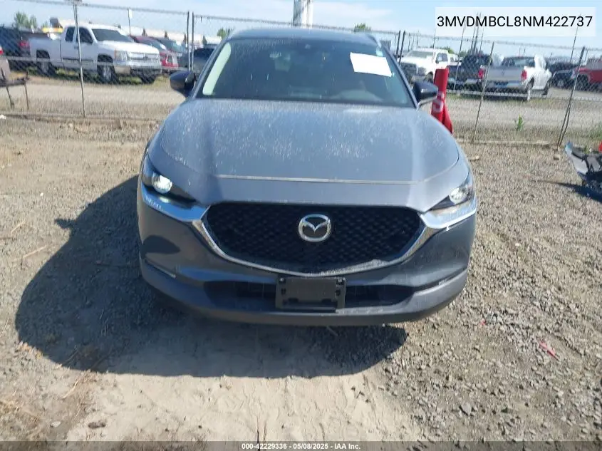2022 Mazda Cx-30 Carbon Edition VIN: 3MVDMBCL8NM422737 Lot: 42229336