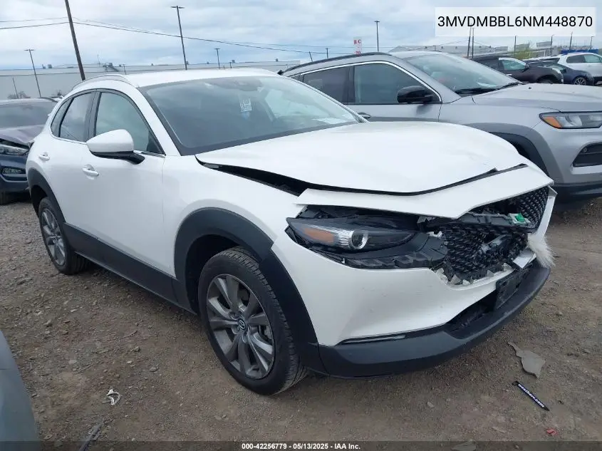 2022 Mazda Cx-30 Select VIN: 3MVDMBBL6NM448870 Lot: 42256779