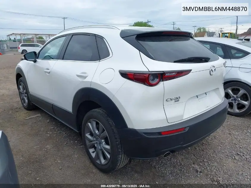 2022 Mazda Cx-30 Select VIN: 3MVDMBBL6NM448870 Lot: 42256779