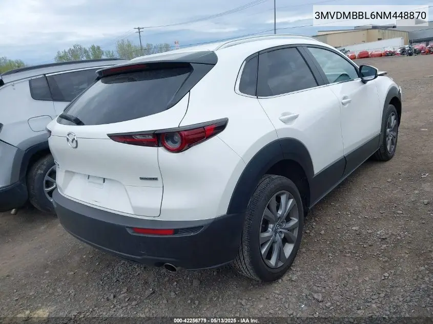 2022 Mazda Cx-30 Select VIN: 3MVDMBBL6NM448870 Lot: 42256779