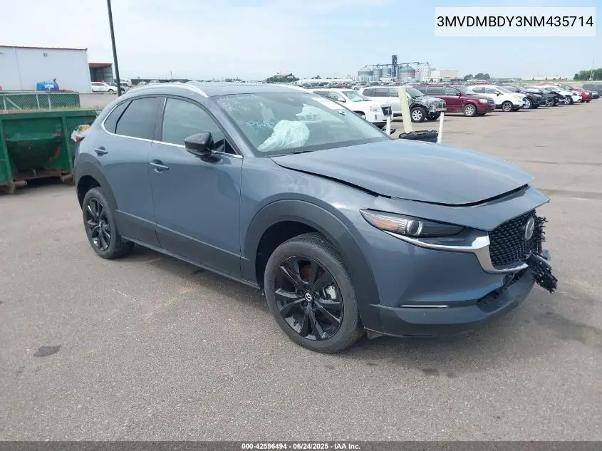 2022 Mazda Cx-30 2.5 Turbo Premium VIN: 3MVDMBDY3NM435714 Lot: 42586494