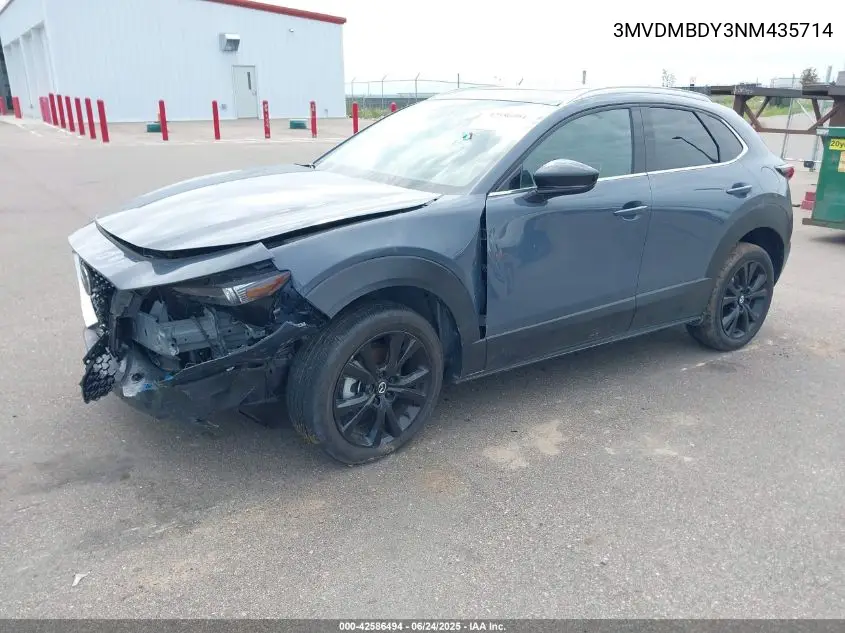 2022 Mazda Cx-30 2.5 Turbo Premium VIN: 3MVDMBDY3NM435714 Lot: 42586494