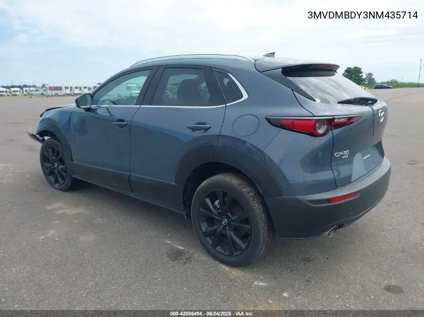 2022 Mazda Cx-30 2.5 Turbo Premium VIN: 3MVDMBDY3NM435714 Lot: 42586494