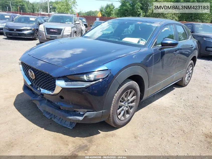 2022 Mazda Cx-30 2.5 S VIN: 3MVDMBAL3NM423183 Lot: 42590398