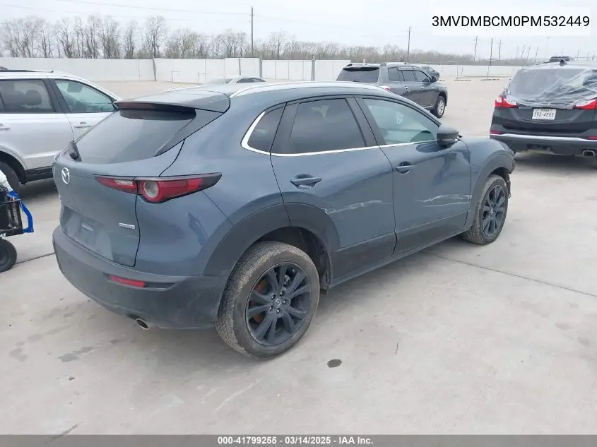2023 Mazda Cx-30 2.5 S Carbon Edition VIN: 3MVDMBCM0PM532449 Lot: 41799255