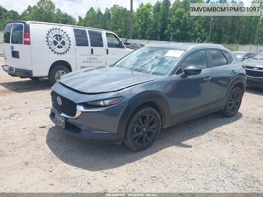 2023 Mazda Cx-30 2.5 S Carbon Edition VIN: 3MVDMBCM1PM531097 Lot: 42584635