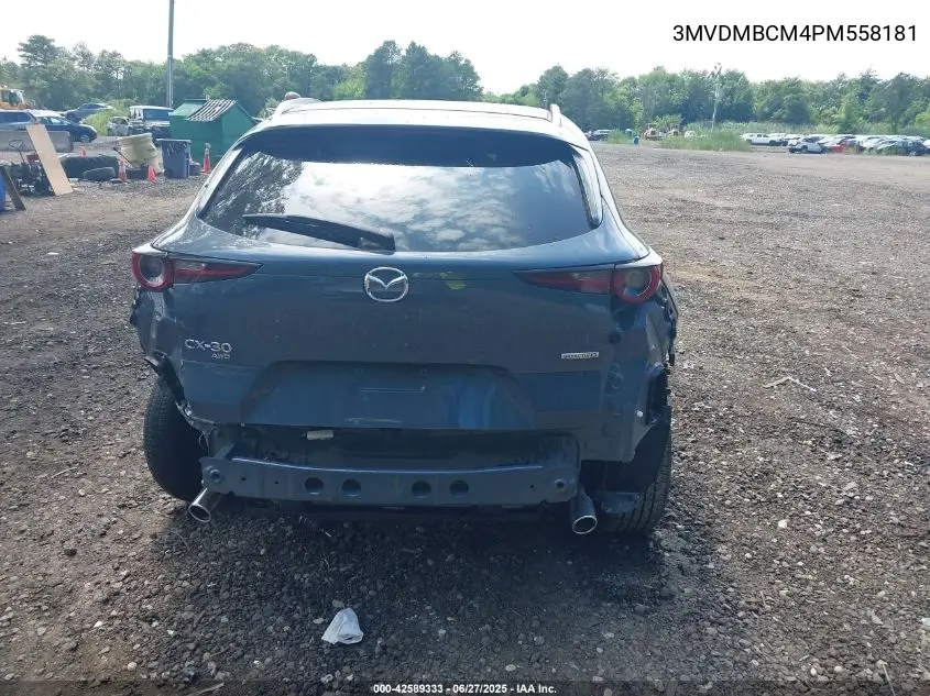 2023 Mazda Cx-30 2.5 S Carbon Edition VIN: 3MVDMBCM4PM558181 Lot: 42589333