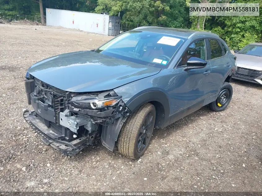 2023 Mazda Cx-30 2.5 S Carbon Edition VIN: 3MVDMBCM4PM558181 Lot: 42589333