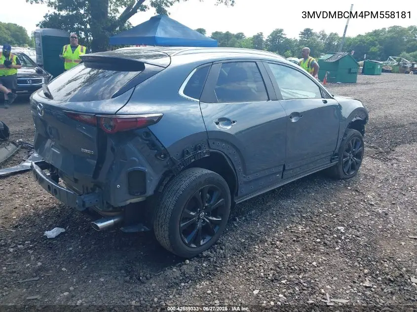 2023 Mazda Cx-30 2.5 S Carbon Edition VIN: 3MVDMBCM4PM558181 Lot: 42589333