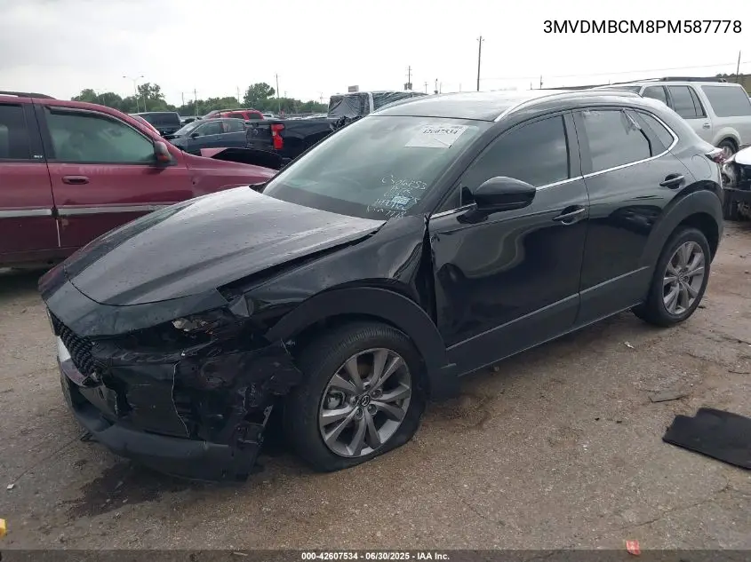 2023 Mazda Cx-30 2.5 S Preferred VIN: 3MVDMBCM8PM587778 Lot: 42607534