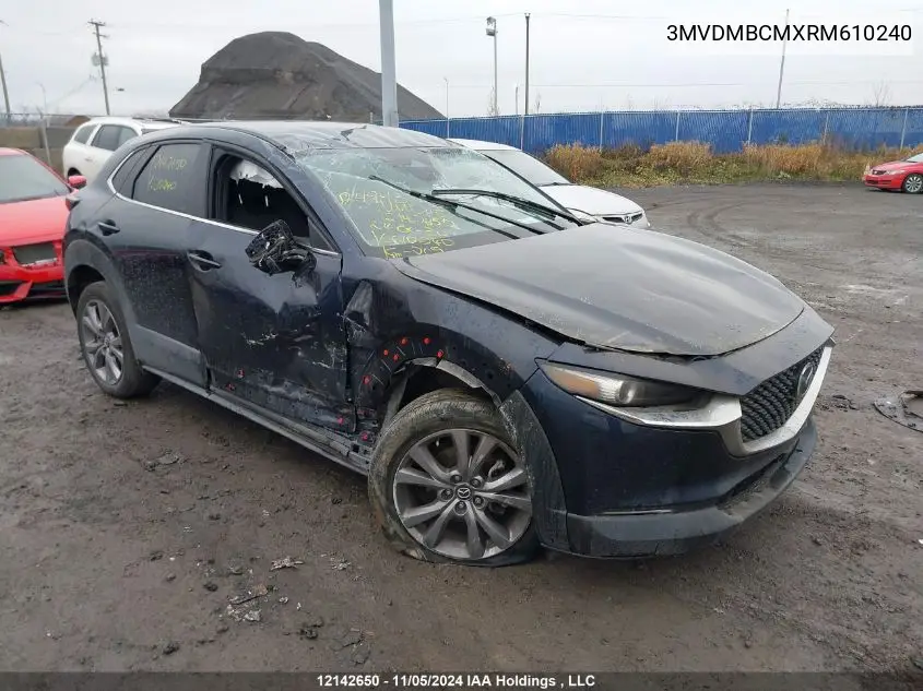 2024 Mazda Cx-30 VIN: 3MVDMBCMXRM610240 Lot: 12142650