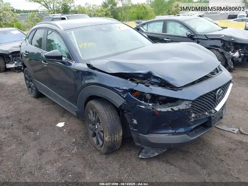 2024 Mazda Cx-30 2.5 S Select Sport VIN: 3MVDMBBM5RM680603 Lot: 42212096