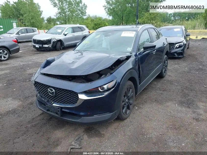 2024 Mazda Cx-30 2.5 S Select Sport VIN: 3MVDMBBM5RM680603 Lot: 42212096