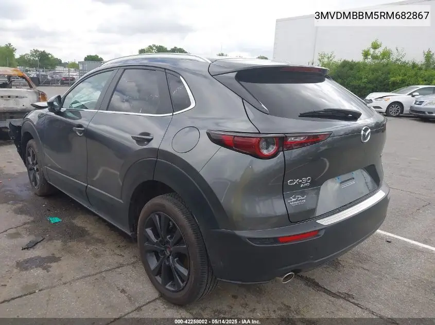 2024 Mazda Cx-30 2.5 S Select Sport VIN: 3MVDMBBM5RM682867 Lot: 42258002
