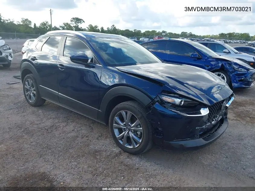2024 Mazda Cx-30 2.5 S Preferred Package VIN: 3MVDMBCM3RM703021 Lot: 42264959