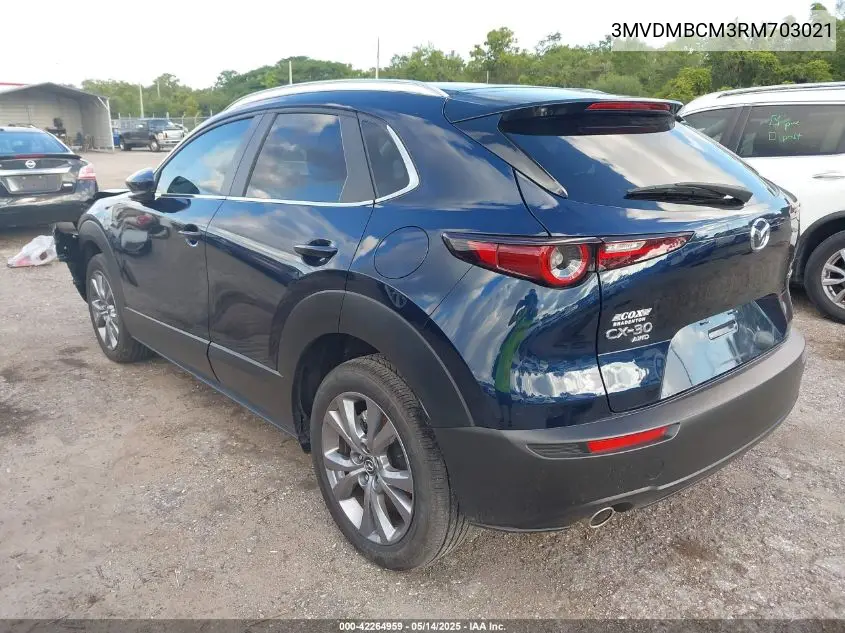 2024 Mazda Cx-30 2.5 S Preferred Package VIN: 3MVDMBCM3RM703021 Lot: 42264959