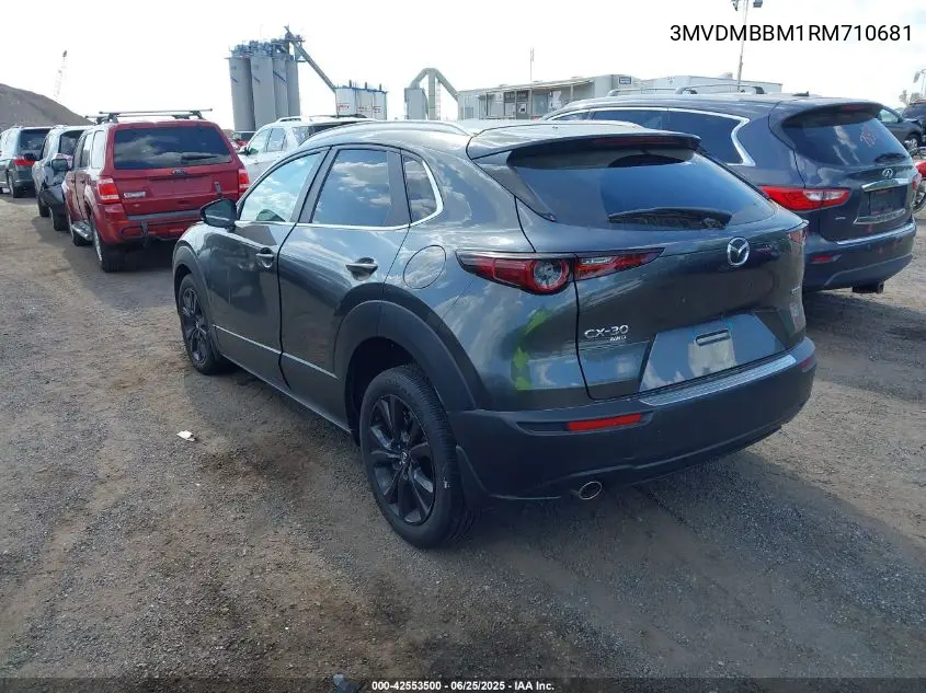 2024 Mazda Cx-30 2.5 S Select Sport VIN: 3MVDMBBM1RM710681 Lot: 42553500